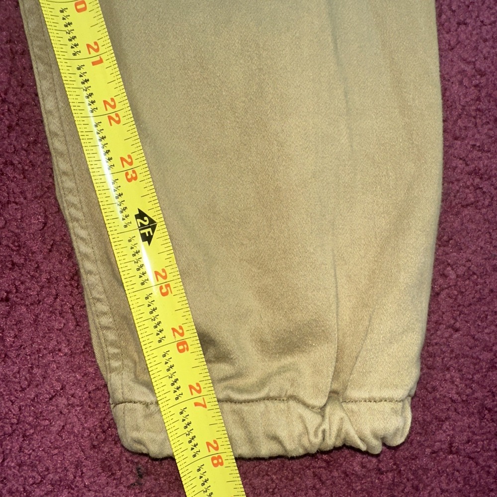 Rag & Bone Joggers Men's Large Sweatpants  Drawstring Cotton Khaki Tan - Picture 9 of 9